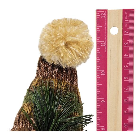 NWT Transpac Rustic Hunting‎ Camo Santa Plush Shelf Sitter Christmas Decor - Picture 4 of 13